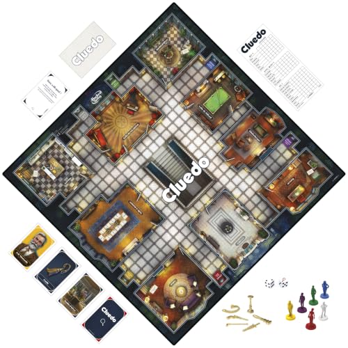 Habro Gaming Cluedo, Jeu de Société Revisité pour Enfants, 2
