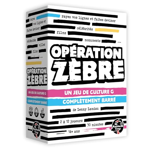 Blackrock Games OPÉRATION Zebre - Jeu de société - Culture g