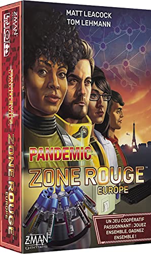Asmodee Z-Man Games | Pandemic Zone Rouge : Europe | Jeu de 