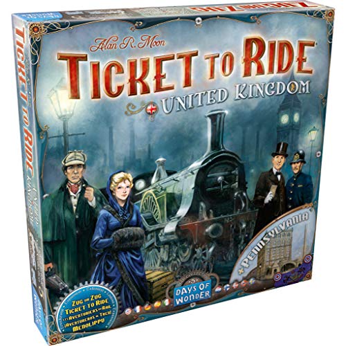 N/F Ticket to Ridel - Map Collection - United King N/F Ticke