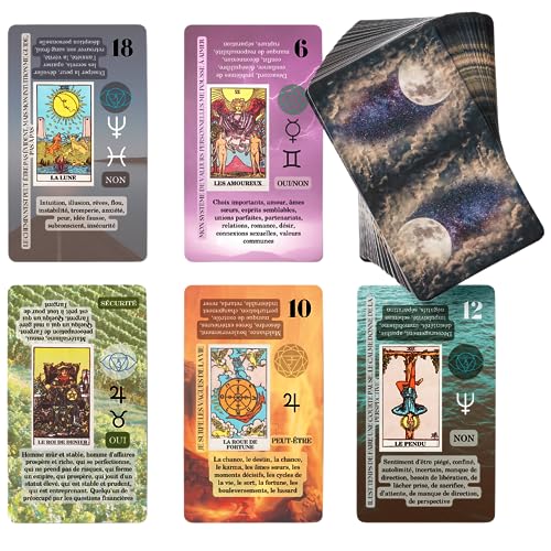 Witchy Cauldron Jeu Tarot Divinatoire Francais Debutant - 78