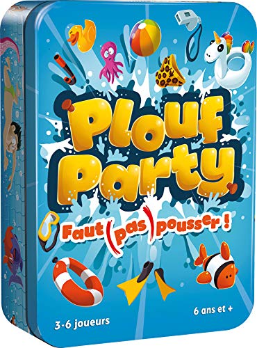 Asmodee - PLOUF Party - Piscine en 3D - Jeu de Société dAmbi