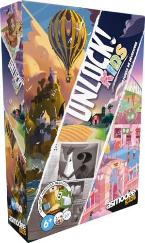 Asmodee - Unlock! Kids - Histoire de Détectives - Jeu de Soc
