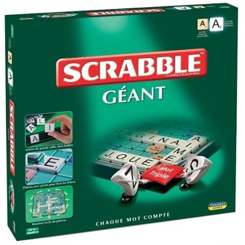 Jeu de société Scrabble géant Nouvelle Version Francaise - J