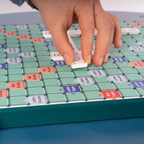 Megableu - SCRABBLE GÉANT - Jeu de Société Classique pour Ad