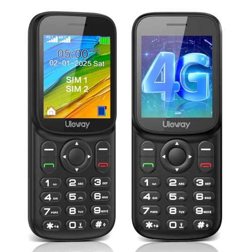 Tosaju Téléphone Portable 4G LTE Mini Portable Basique Déblo