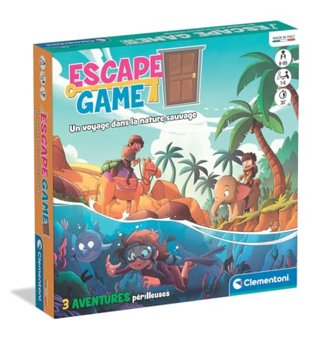 Escape Game Voyage Nature Sauvage Jeu de Logique et Énigmes 