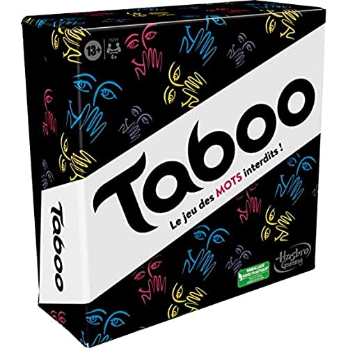 Hasbro Gaming Jeu Taboo Classique, Jeu de Mots à Deviner, Je