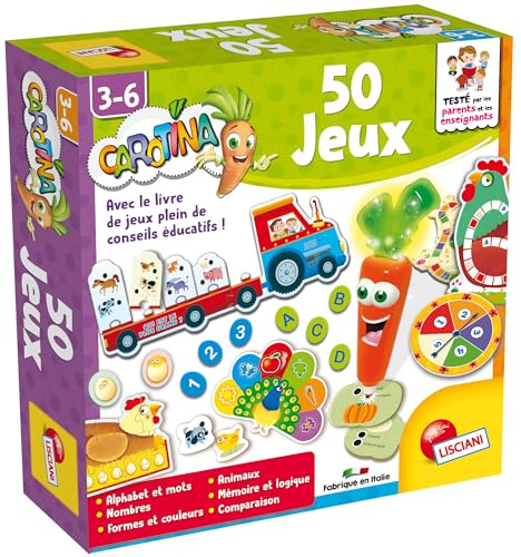 Lisciani - Carotina - Grand Coffret Éducatif Stylo Parlant -