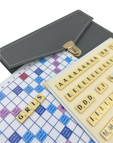 LA BOUTIQUE DU SCRABBLEUR Jeu de Scrabble de Voyage magnétiq