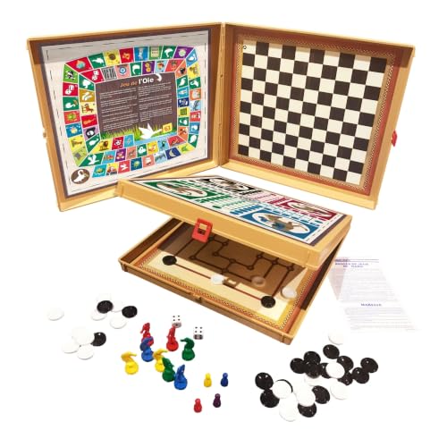 Dujardin - Coffret 8 Jeux Standard - Mallette Jeux de Sociét