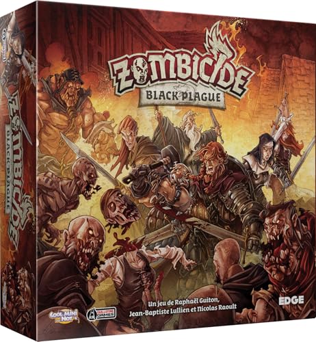 Asmodee - ZOMBICIDE: Black Plague - Jeu de Société Coopérati
