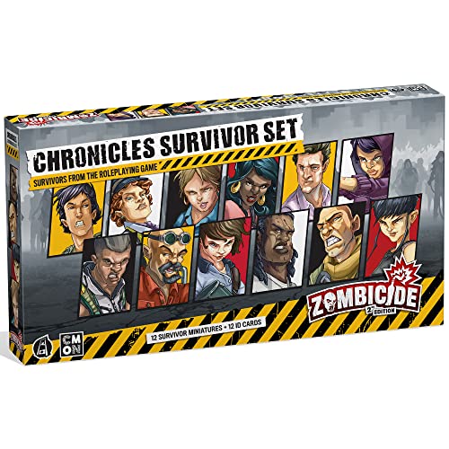 Cmon Zombicide 2nd Edition Chronicles Survivors Set