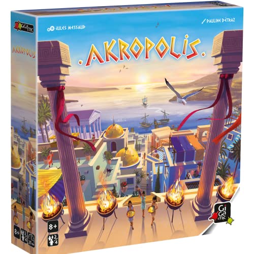 GIGAMIC - Akropolis - Jeux de société - Jeu de stratégie de 