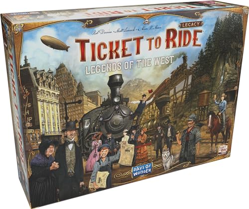 Days of Wonder | Ticket to Ride Legacy - Legends of the West