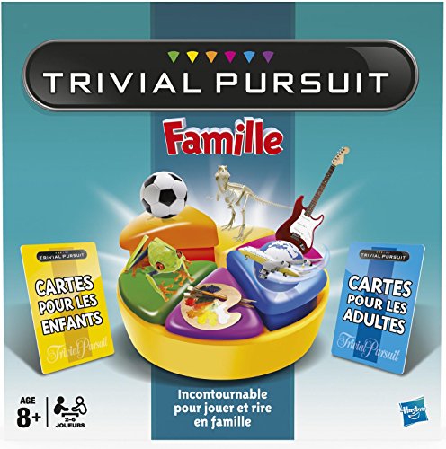 Hasbro - 730135960 - Jeu de Société - Trivial Pursuit Famill