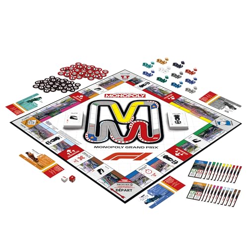 Monopoly F1, Jeu de Plateau | Jeu Formula 1 Officiel sous Li