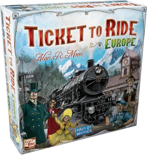 Days of Wonder Ticket To Ride - Europe - jeux de société (En