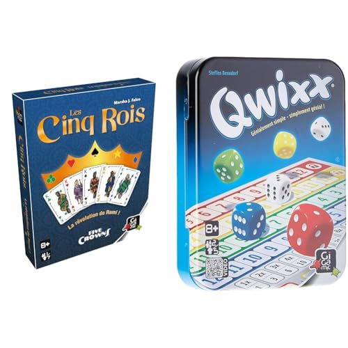 GIGAMIC Les Cinq Rois - Boîte Carton, 8 Ans ET Plus & Jeu de