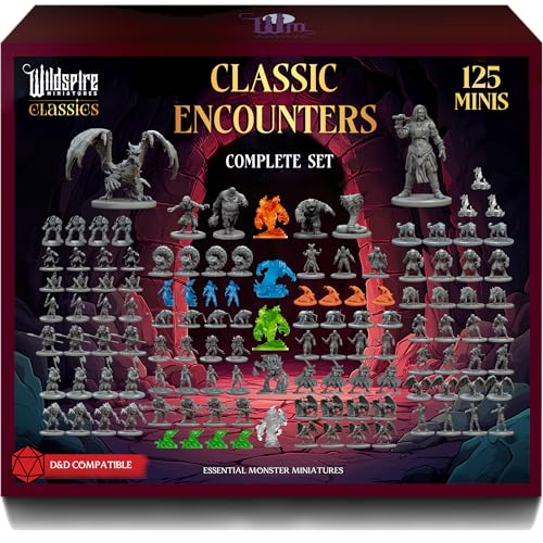 Wildspire Classic Creatures Lot complet 1 - Figurines de mon