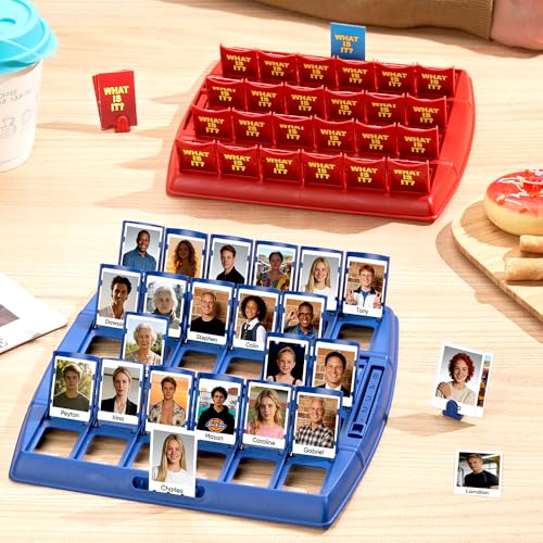 Qui est-ce ? Jeu de Société Personnalisé avec 24 Photos & No