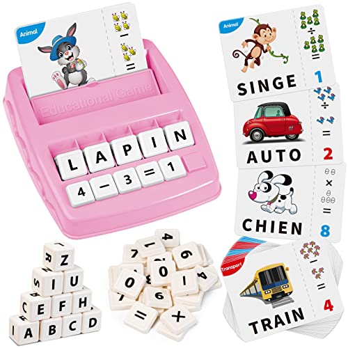 Joozmui Jouet Fille 3-8 Ans, Jeux Educatif 3-9 Ans Cadeau Ga