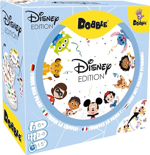 Asmodee - DOBBLE Disney - Jeu de Cartes Rapide et Amusant po