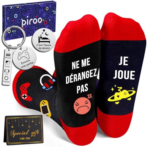 Chaussettes Drôles Homme Rigolote avec Porte-clés Chaussette
