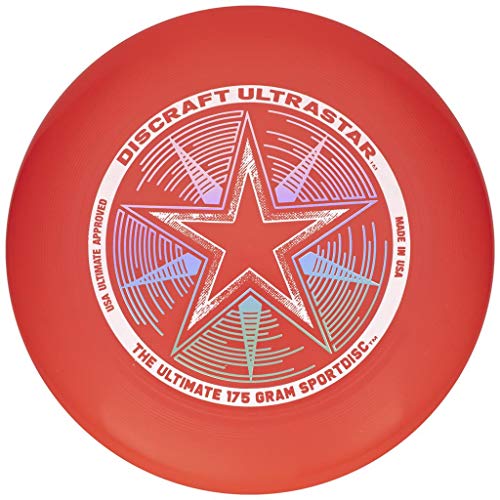 Discraft Ultrastar Rouge - Frisbee Ultimate Officiel 175g 27