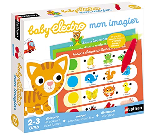 Nathan Baby Electro Mon imagier -Jeu dapprentissage – Jeu él