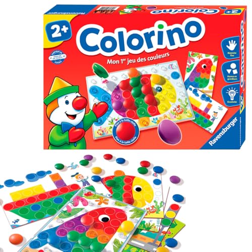 Ravensburger - Colorino - Dès 2 Ans - Jeu pour Apprendre Les