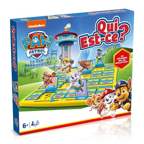 Winning Moves Qui Est Ce Jeux de Societe Pat Patrouille - Je