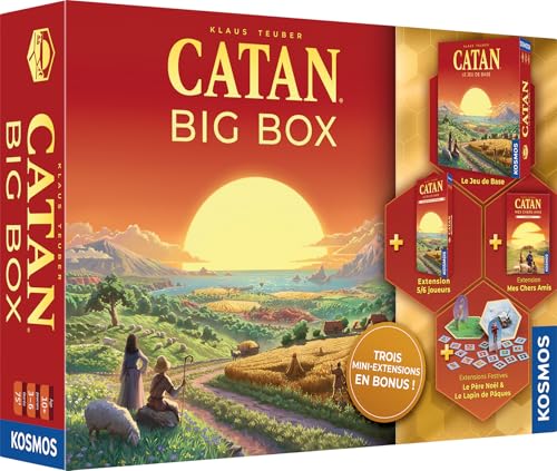 Asmodee - Catan Big Box 2025 - Kosmos - Jeu de Société strat