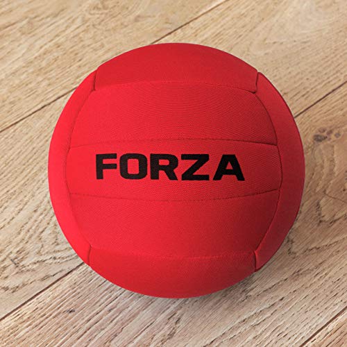 FORZA Ballon Prisonnier en Tissu 18cm [Taille 2] - Matériel de Jeux Enfant - Balles de Ballon Prisonnier pour Enfants - Disponibles en Rouge ou Bleu - Pack de 1 ou 6 (Rouge, Pack de 1)