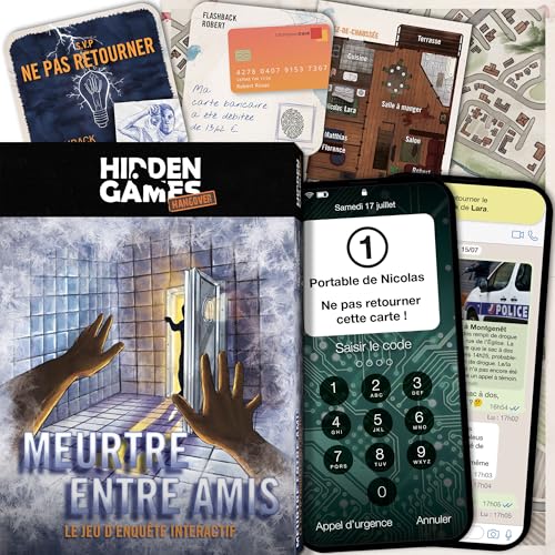 Hidden Games Hangover - Meurtre Entre Amis - Jeu denquête in
