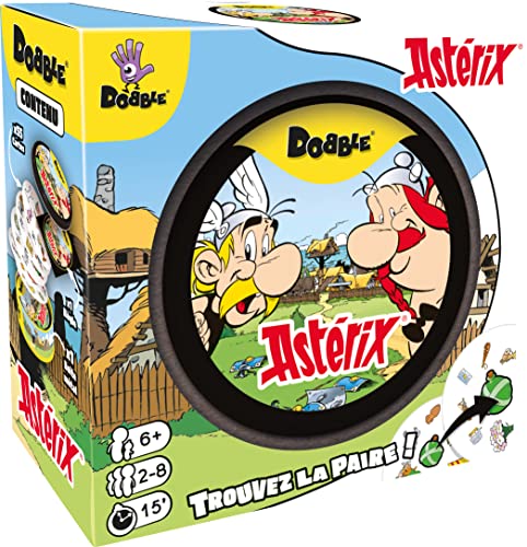 Asmodee - Dobble : Astérix - Jeux de société - Jeux de carte