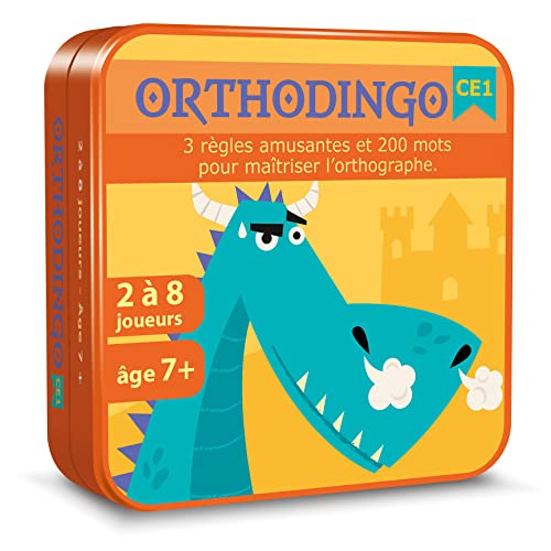 Asmodee Aritma - ORTHODINGO CE1 - Jeu de Société Éducatif 7 