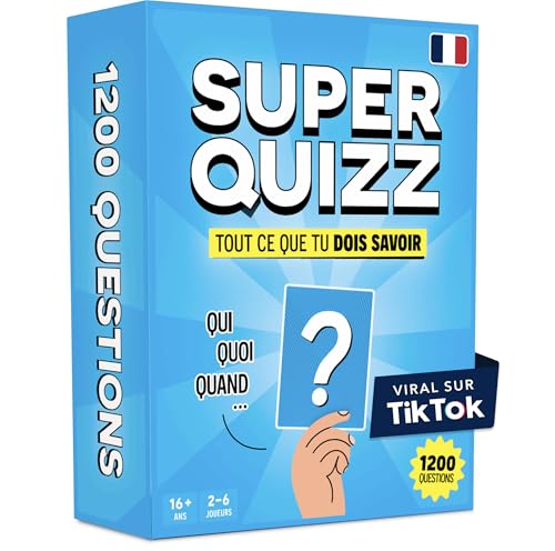 The World Game Super Quizz - Française - Jeu Trivial - Jeux 