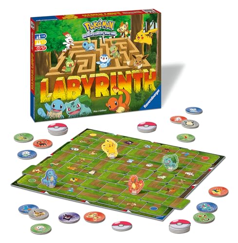 Ravensburger - Labyrinthe Pokémon Jeu de Société - Jeu Labyr