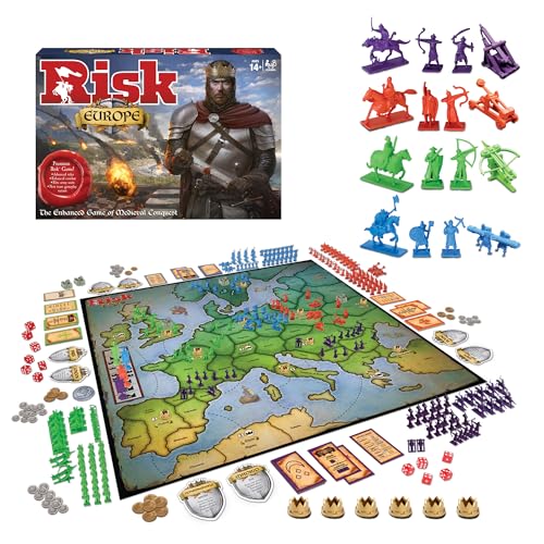 Winning Moves Games USA 1232 Risk Europe Jeu de Plateau pour