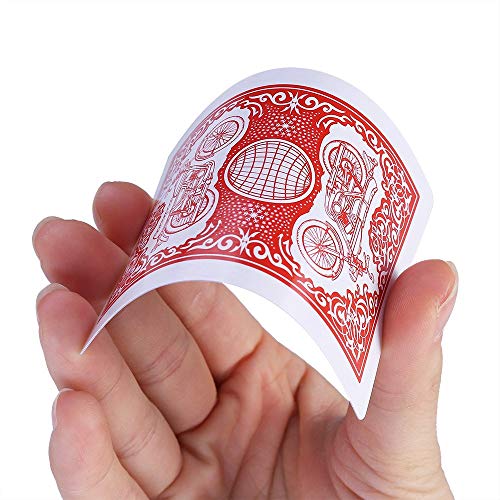 LotFancy 12 Jeux de Cartes 54 à Index Standard, 6 Bleu et 6 