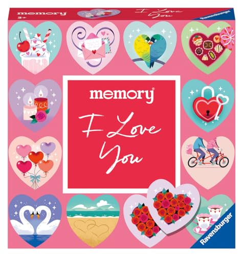 Ravensburger - Jeu en Famille - Mini Memory® - Je taime - Le