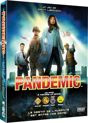 Asmodee - Pandemic - Jeu de Société Coopératif pour Enfants 