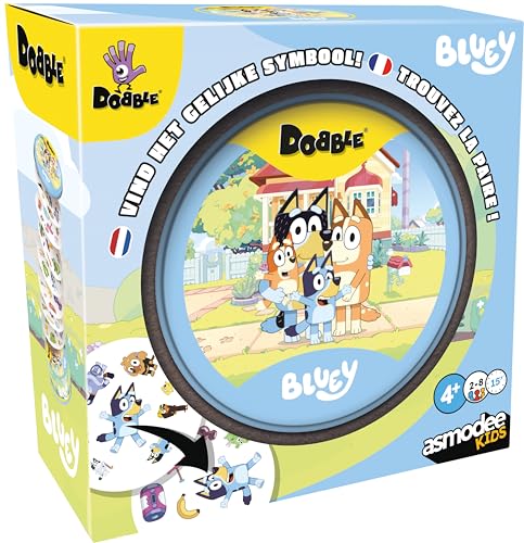 Asmodee - Dobble Bluey - Zygomatic - Série Bluey