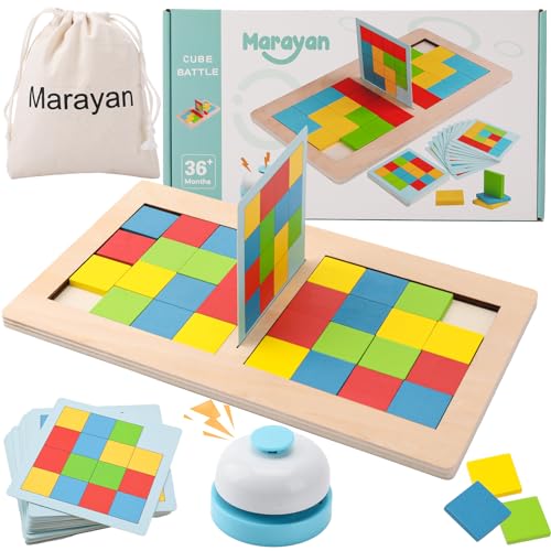 MARAYAN Jeux de Société Enfant 3-7 Ans - Jeu Logique Montess