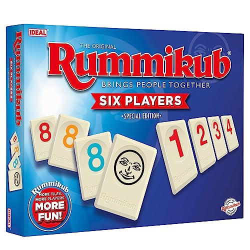 Rummikub IDEAL 6 Joueurs : Rassemble les Gens | Jeux de Fami