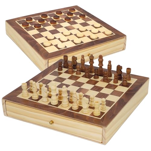 ColorBaby CB Games 45594 Jeu de société déchecs et de Dames