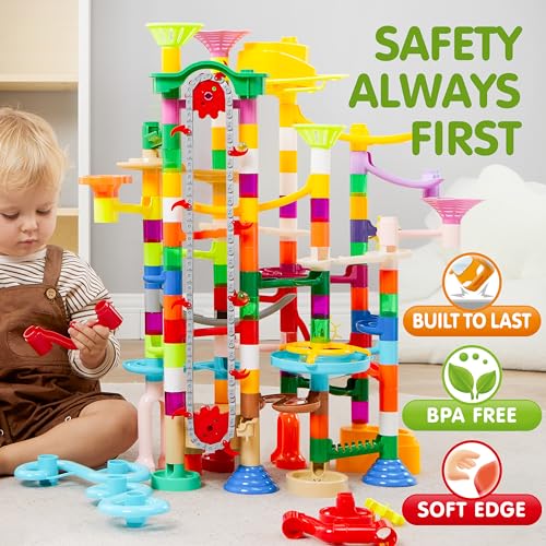 JOYIN Lot de Marble Rush 236 Parcours de marbre Lumineux ave