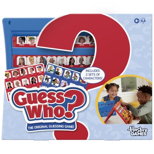Hasbro Gaming Devine Qui? Jeu de société de devinettes Origi