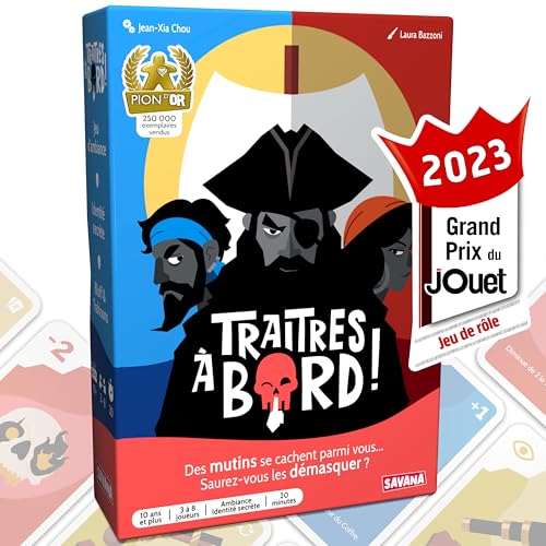 SAVANA Traitres à Bord - Jeu de société - Grand Prix du Joue
